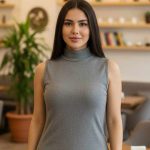 زیر مانتویی یقه 3 سانت(پک 4 عددی)