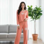 ست بلوز شلوار چاپ گل(پک 6 عددی)