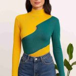 بادی دو رنگ فینگردار اشکی(پک 5 عددی)