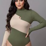 بادی دو رنگ فینگردار اشکی(پک 5 عددی)