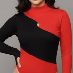 بادی دو رنگ فینگردار اشکی(پک 5 عددی)