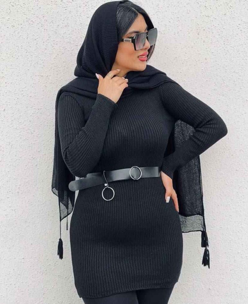 زیر سارافن یقه گرد(پک 3 عددی)