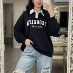 بلوز یقه سفید بروکلین(پک 6 عددی)