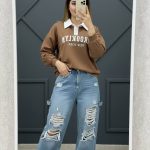 بلوز یقه سفید بروکلین(پک 6 عددی)