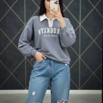 بلوز یقه سفید بروکلین(پک 6 عددی)