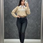 بلوز یقه سفید بروکلین(پک 6 عددی)