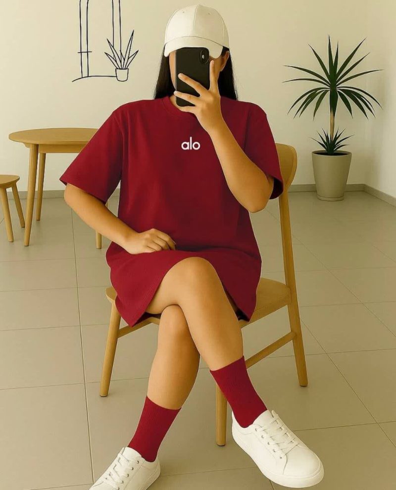 تیشرت باکسی چاپ الو (پک 6 عددی)