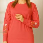 بلوز استین بلند استین گل (پک 7 عددی)