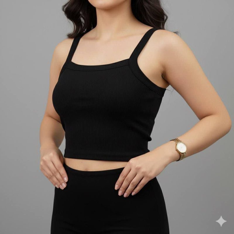 کراپ دو بندی نوار پهن(پک 6 عددی)