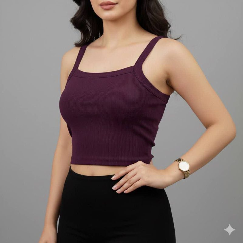 کراپ دو بندی نوار پهن(پک 6 عددی)