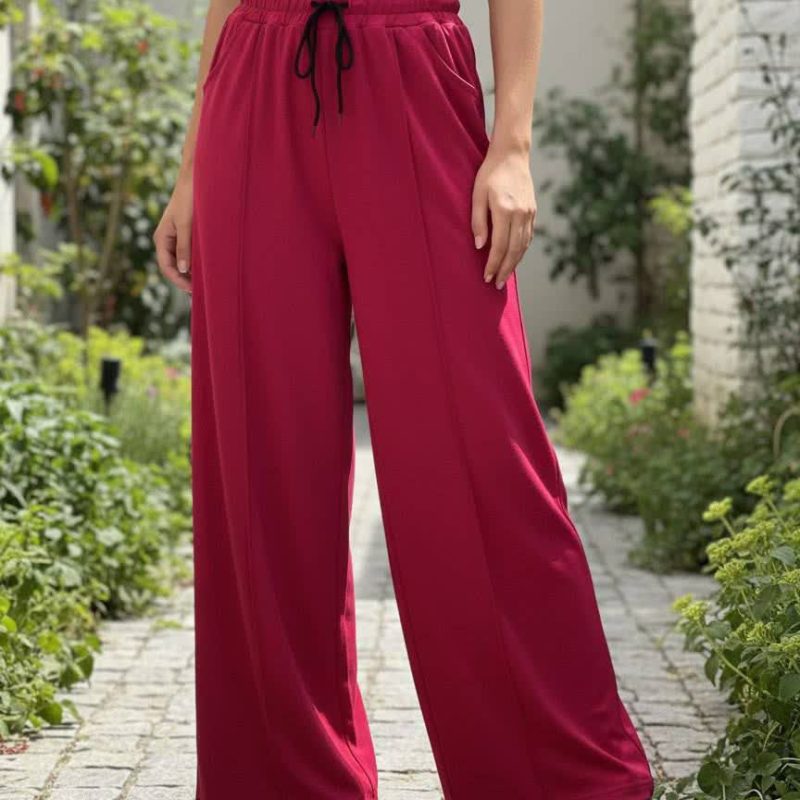 شلوار بگ کمربند دار(پک 6 عددی)