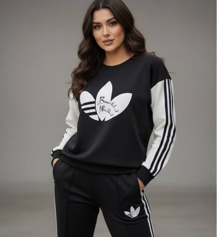 ست بلوز شلوار سه نوار(پک 6 عددی)