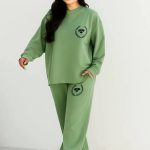 ست بلوز شلوار چاپ بیس بال(پک 6 عددی)