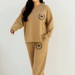 ست بلوز شلوار چاپ بیس بال(پک 6 عددی)