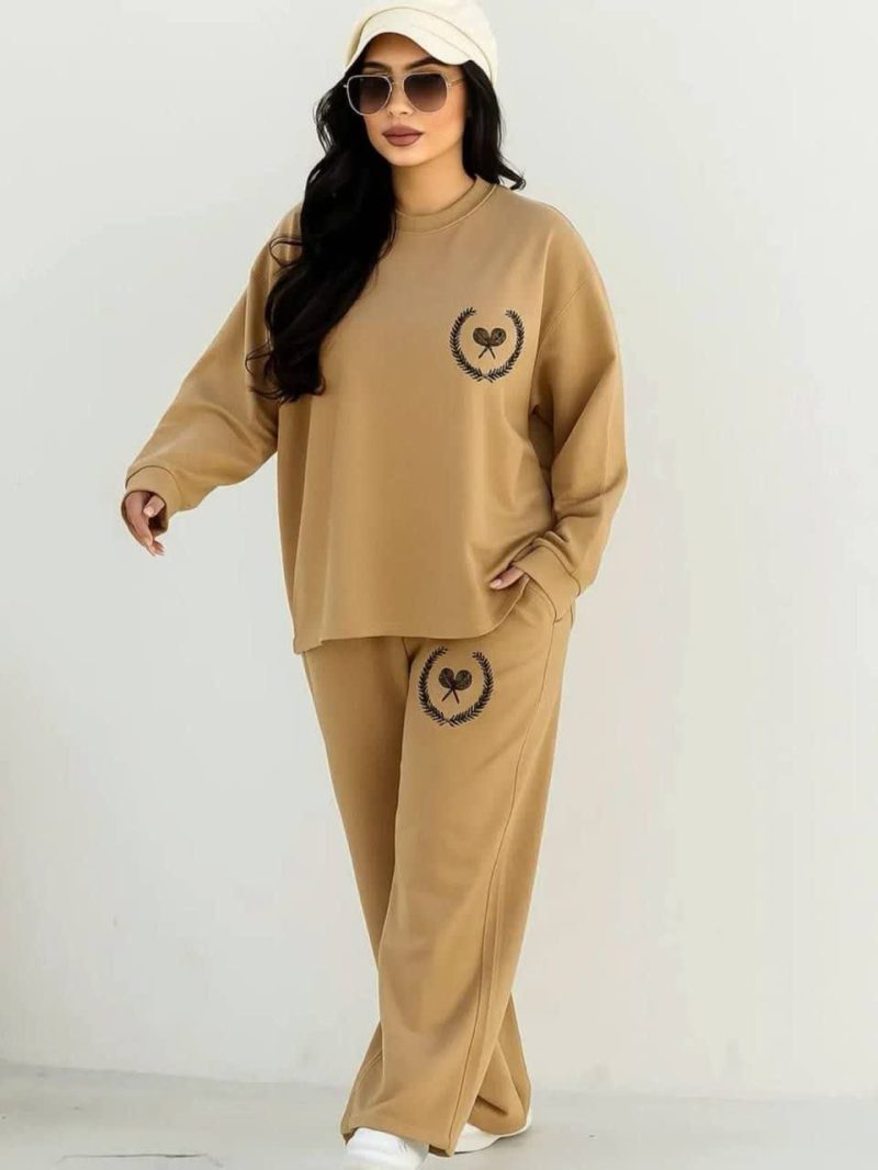 ست بلوز شلوار چاپ بیس بال(پک 6 عددی)