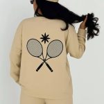 ست بلوز شلوار چاپ بیس بال(پک 6 عددی)