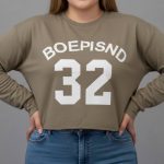 کراپ باکسی استین بلند(پک 6 عددی)