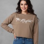 کراپ باکسی استین بلند(پک 6 عددی)