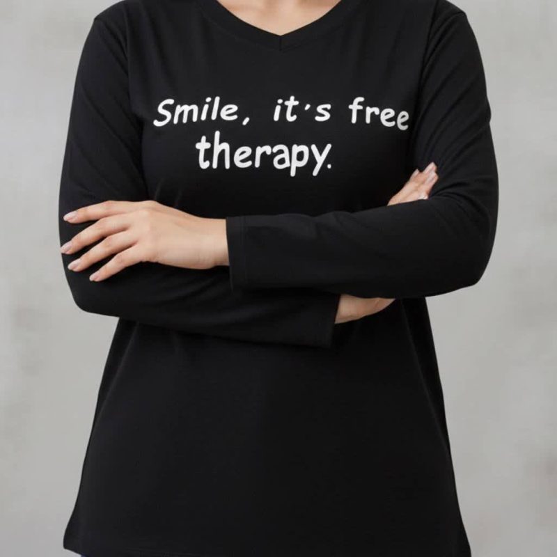 بلوز استین بلند یقه هفت(پک 6 عددی)