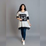 تونیک بلند قواره دار ( پک 6 )