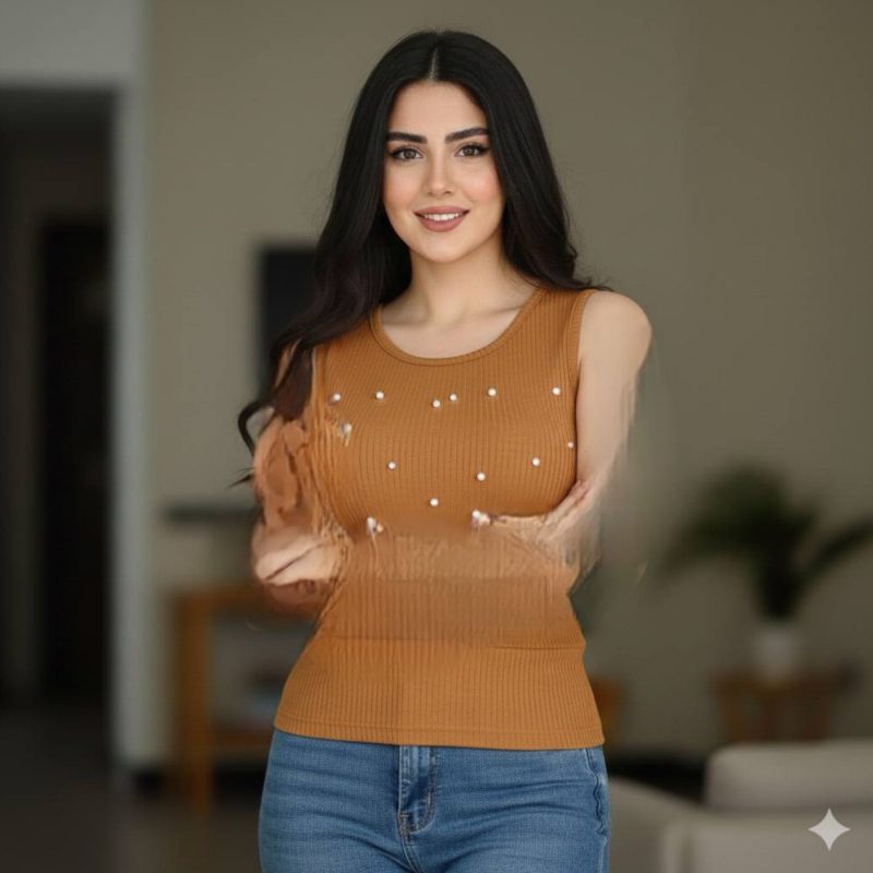 نیمتنه دمپا دار مرواریدی ( پک 5 عددی )