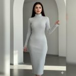 ماکسی بلند یقه اسکی ( پک 3 عددی )