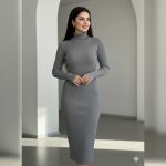 ماکسی بلند یقه اسکی ( پک 3 عددی )
