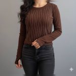 کراپ نگینی استین فینگری ( پک 5 عددی )