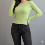 کراپ نگینی استین فینگری ( پک 5 عددی )