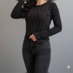 کراپ نگینی استین فینگری ( پک 5 عددی )
