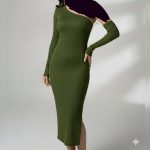 ماکسی یکطرف لختی استین جدا ( پک 6 عددی )