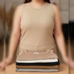 تاپ یقه گرد قواره دار قد 70(پک 6 عددی)