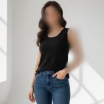 تاپ فول قواره یقه گرد عمده ( پک 4 عددی )