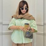 شومیز باکسی یقه مردانه ( پک 6 عددی )