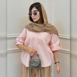 شومیز باکسی یقه مردانه ( پک 6 عددی )