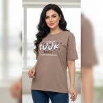 تیشرت لانگ نیم استین look ( پک 6 عددی )