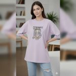 تیشرت لانگ باکسی قواره دار ( پک 4 عددی )