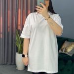تیشرت لانک باکسی بیسیک عمده ( پک 4 عددی )