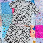 ست کراپ شورتک یقه گرد زارا عمده ( پک 6 عددی )