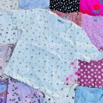کراپ یقه گرد چیندار زارا ( پک 6 عددی )