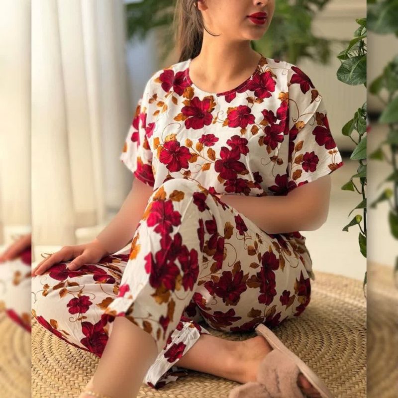 ست تیشرت شلوار سپیده ( پک 3 عددی )